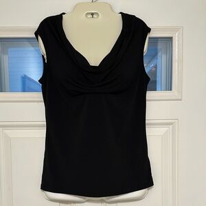 Michael Kors Elegant Black Sleeveless Top